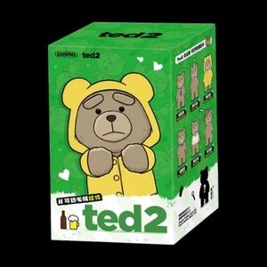 POP MART Ted2 Teddy Bear Action Plush Pendant Series